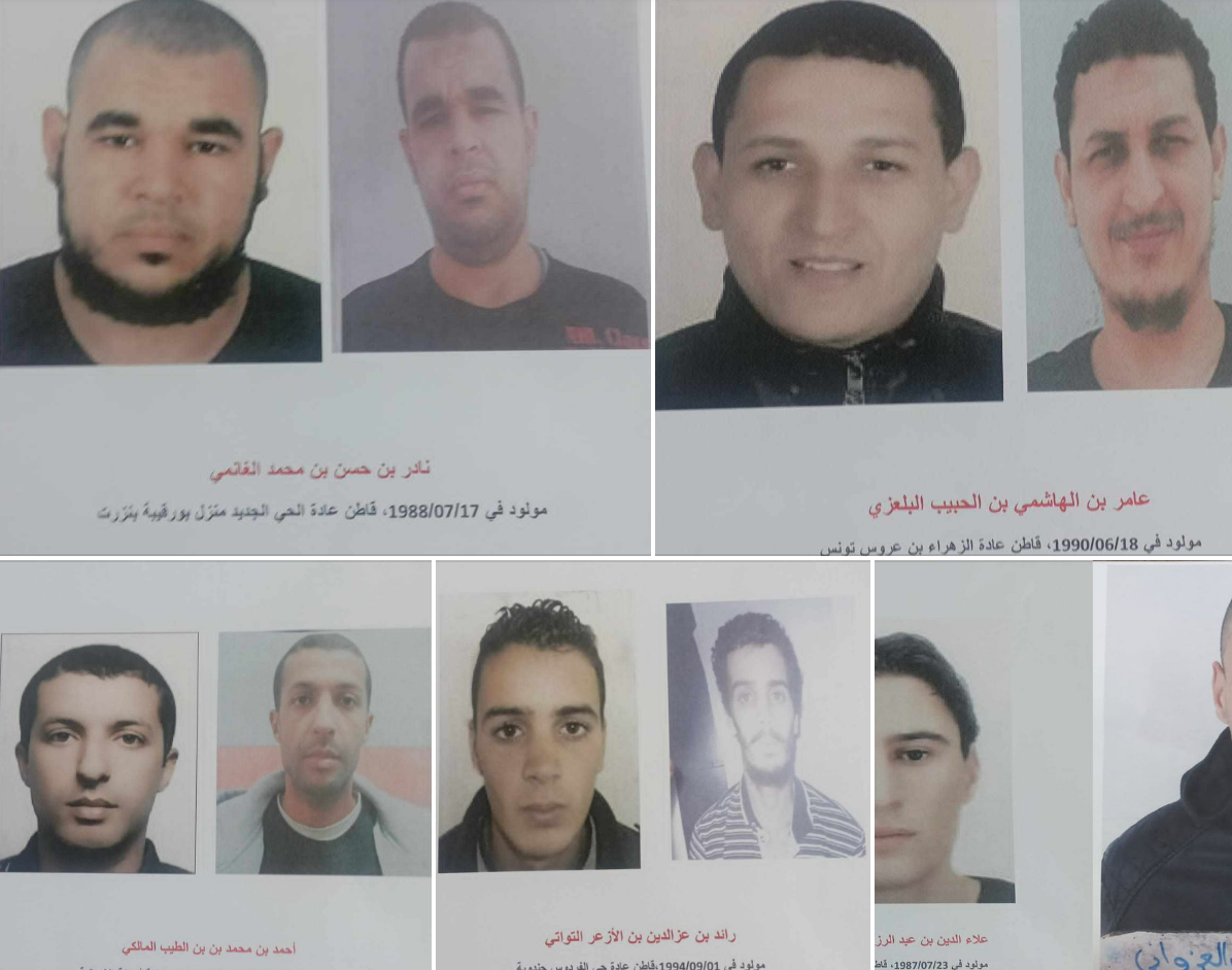 ممن بينهم ارهابي خطير/ لإبلاغ عن هروب 5 عناصر اجرامية من سجن المرناقية